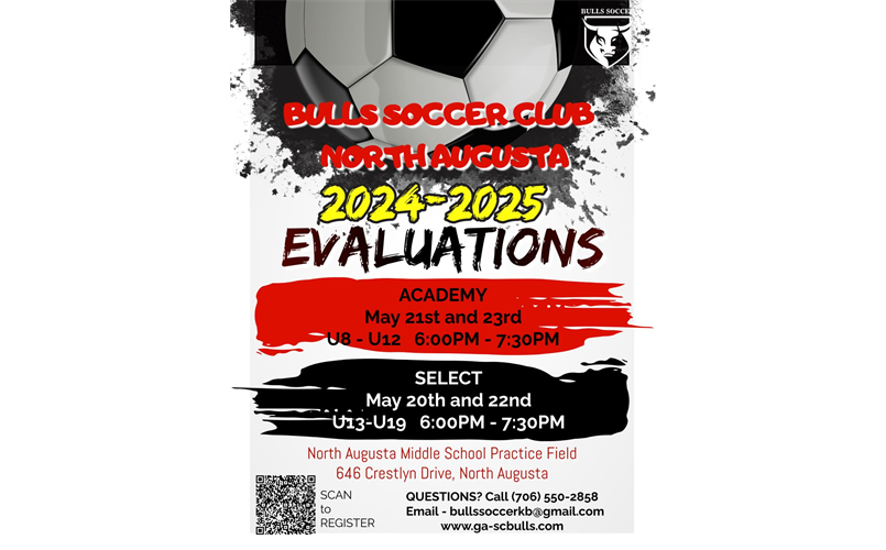 2024-2025 Competitive North Augusta Evaluations